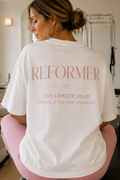 Reformer pilates - Strong is the New Standard Oversized T-Shirt | The Upkeep Club